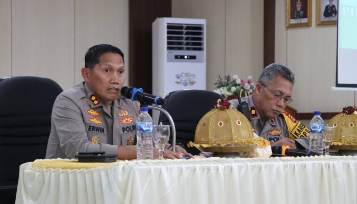 Pimpin Rakor Internal Jelang Pilkada, Ini Penyampaian Kapolres Bone ke Personel