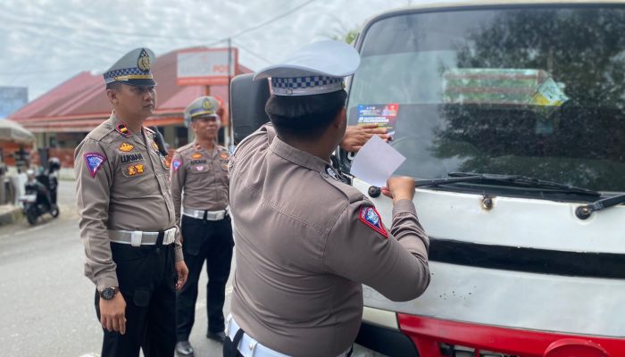 Ops Patuh Hari Ke-8, Kampanye Keselamatan Terus Digencarkan Satlantas Polres Bone