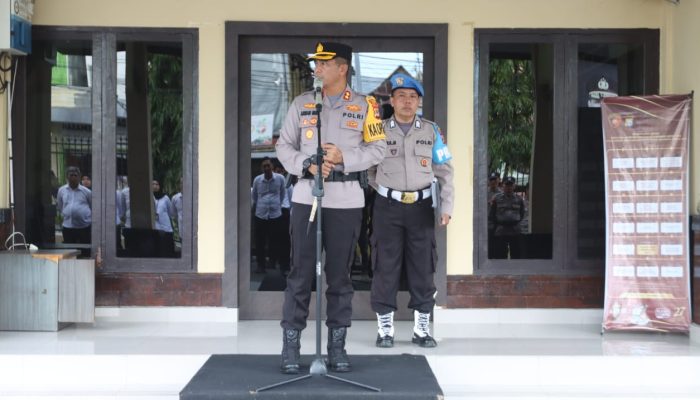 Kapolres Parepare Cek Kesiapan Personel Jelang Pilkada, Ingatkan Junjung Tinggi Netralitas Pada Tahapan Pilkada 2024