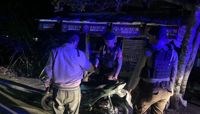 Polres Sidrap Intensifkan Patroli Biru untuk Harkamtibmas