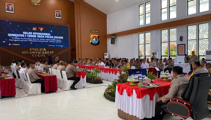 Polda Sulbar Laksanakan GO Siap Wujudkan Pilkada Serentak yang Kondusif