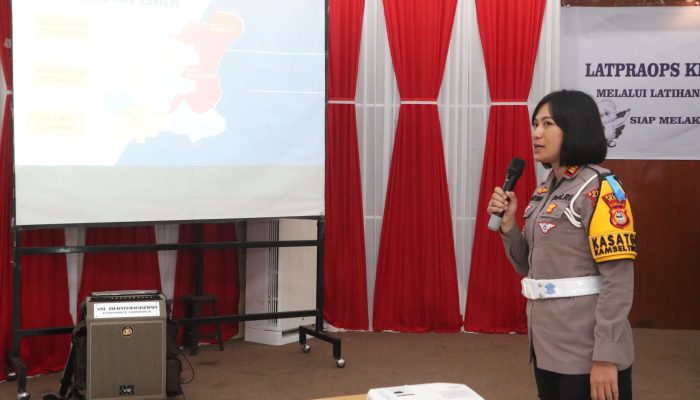 Polres Wajo Laksanakan Latihan Pra Operasi Mantap Praja Tahun 2024-2025