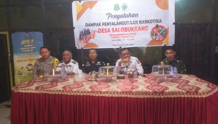 Sat Narkoba Polres Sidrap Edukasi Masyarakat tentang Bahaya Narkoba