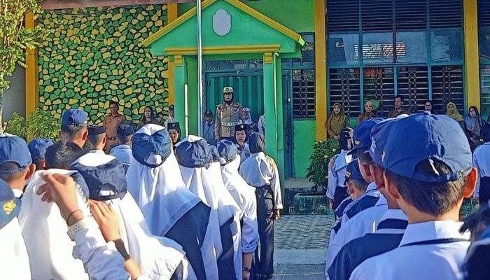Sat Lantas Polres Parepare Sosialisasikan 7 Jenis Pelanggaran Prioritas WHO Dilingkungan Sekolah