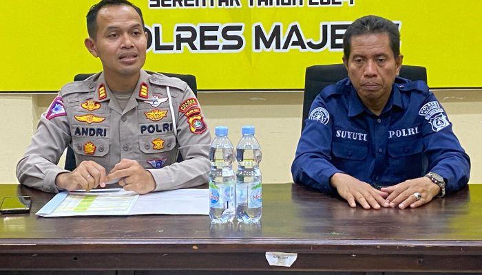 Operasi Patuh Marano Resmi Berakhir, Kasat Lantas Polres Majene Beberkan Jumlah Pelanggaran Lalu Lintas