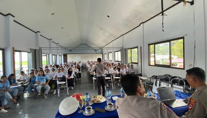Police Goes To Campus, Polres Tator Beri Edukasi Tertib Lalu Lintas