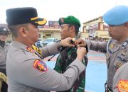 Kapolres Sidrap Pimpin Apel Gelar Pasukan Untuk Pengamanan Pilkada 2024