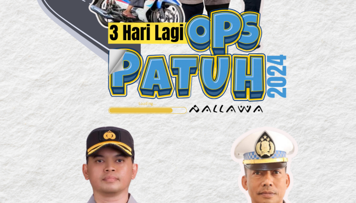 3 Hari Lagi, Sat Lantas Polres Sidrap Akan Laksanakan Operasi Patuh Pallawa 2024