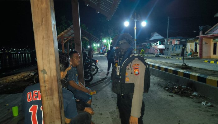 Polres Majene Gelar Patroli Malam Hari untuk Mencegah Kejahatan dan Premanisme