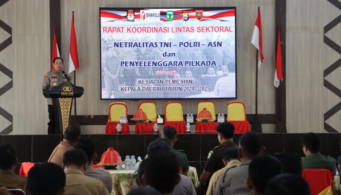 Polres Luwu Gelar Rakor Lintas Sektoral Netralitas TNI-Polri, ASN Dan Penyelenggara Pemilihan Jelang Pilkada 2024