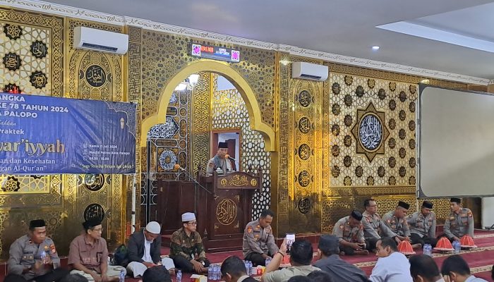 Polres Palopo Gelar Ruqyah  Syariyyah, Ini Tujuannya