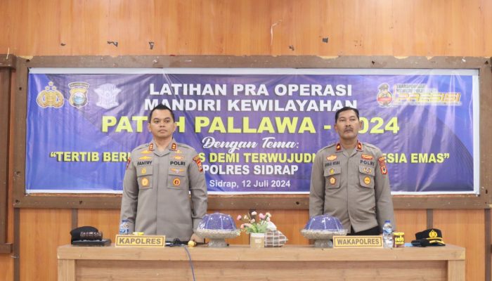 Kapolres Sidrap Baru, AKBP Dr. Fantry Taherong Fokus pada Operasi Patuh dan Keselamatan Jalan Raya