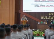 Kapolda Sulbar Berikan Wejangan Kepada 205 Bintara Remaja!