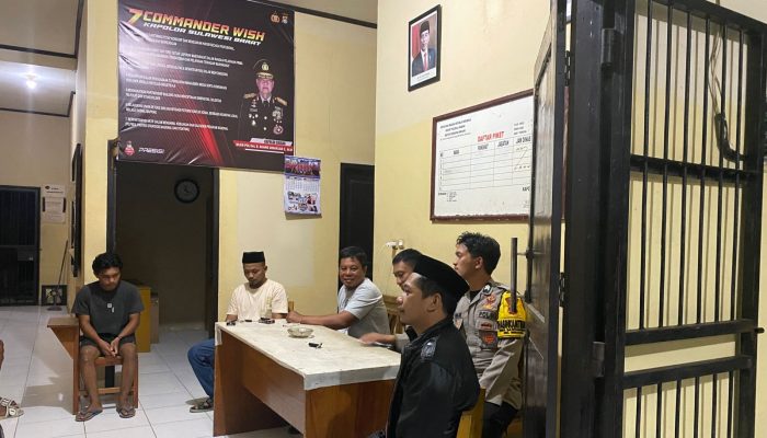 Personil Polsek Binuang Polres Polman Selesaikan Masalah Warganya Dengan Problem Solving