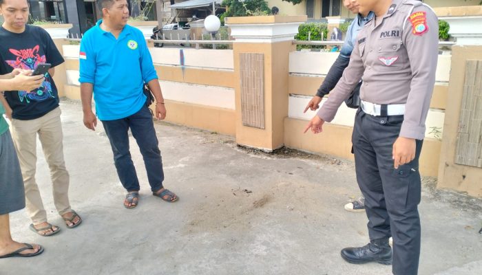 Gerak Cepat Personil Unit Lantas Polsek Wonomulyo Polres Polman Mendatangi TKP Lakalantas Di Wilayahnya
