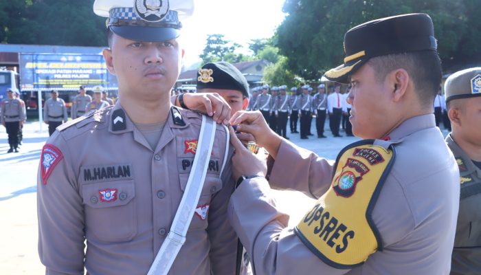 Kapolres Majene Pimpin Apel Gelar Pasukan Ops Patuh Marano 2024