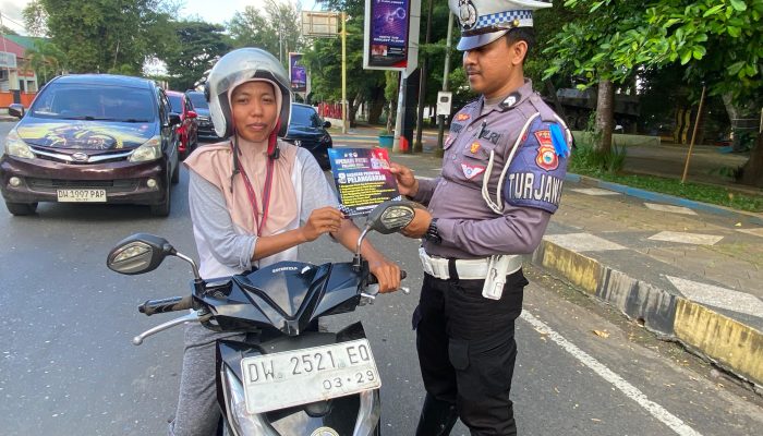 Satlantas Polres Bone Gelar Kampanye Keselamatan Dalam Ops Patuh 2024