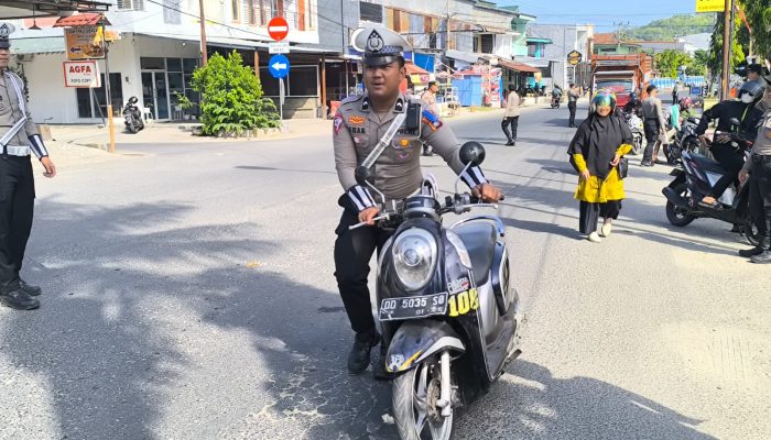 Operasi Patuh Marano 2024, Polres Majene Gencar Melakukan Penindakan Kepada Pelanggar Lalu Lintas