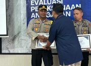 Polres Polman Terima Penghargaan dari KPPN Nilai IKPA Maksimal 100