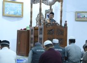 Kapolres Soppeng Kembali Melaksanakan Safari Shalat Subuh di Masjid Nurul Mubyin