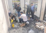 Polres Majene Lakukan Identifikasi di TKP Kebakaran Tiga Rumah Warga di Timbo-timbo