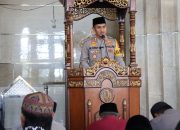 Kapolres Soppeng Laksanakan Safari Jum’at di Masjid Raudatul Muttaqin