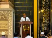 Kapolres Bone Melaksanakan Safari Sholat Subuh di Masjid Songko Recca, Ini Penyampaiannya