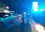 Beri Rasa Aman di Jalan, Satlantas Polres Bone Intens Laksanakan Blue Light Patrol