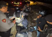 Patroli Malam Samapta Polres Majene Sasar Lokasi Rawan Kriminalitas