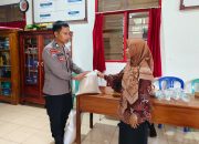 Penyaluran Bansos Pemerintah, Bhabinkamtibmas Polres Tator aktif Pendampingan