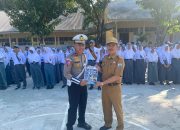 Satuan Lalu Lintas Polres Majene Gelar Sosialisasi Tertib Lalu Lintas di SMA Negeri 1 Sendana