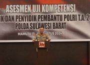 Kapolda Sulbar Buka Kegiatan Asesmen Sertifikasi Penyidik dan Penyidik Pembantu, ini Harapannya!
