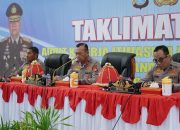 Kapolda Sulbar Pimpin Taklimat Akhir Itwasum Polri Tahap II