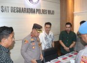 Polres Wajo Gelar Pengecekan Barang Bukti Hasil Tangkapan Sat Res Narkoba