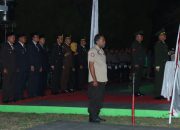 Kapolres Soppeng  Hadiri Apel Kehormatan dan Malam Renungan Suci