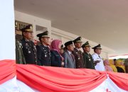 Wakapolres Soppeng Hadiri Upacara Penurunan Bendera Merah Putih