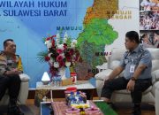 Kapolda Sulbar Terima Kunjungan Kemenkuham, ini Pembahasannya!