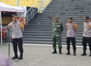 Kapolres Soppeng Pimpin Apel Kesiapan Ops Mantap Brata Tahun 2024-2025