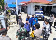 Polres Majene Amankan Proses Pendaftaran Pasangan Bakal Calon Bupati dan Wakil Bupati AST-ARB di KPU Majene