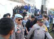 Polres Majene Kerahkan Puluhan Personel, Deklarasi Akbar AST-ARB Berjalan Aman