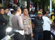 Kapolres Wajo Pimpin Pengamanan Pendaftaran Bacalon Bupati dan Wakil Bupati