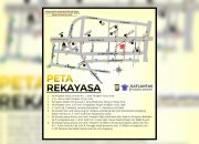 Hari Terakhir Pendaftaran Calon Bupati, Satlantas Polres Sidrap Rekayasa Lalulintas