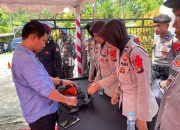 Polda Sulbar Tunjukkan Komitmennya Jaga Keamanan Pendaftaran di Kantor KPU