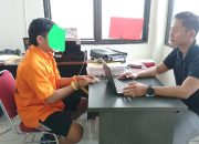 Sembunyikan Sabu Dalam Lipatan Uang Seribu, MD di Tahan Direktorat Narkoba Polda Sulbar