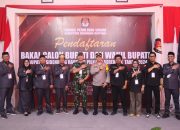 AKBP Dr. Fantry dan LETKOL Inf. Awaloeddin Kokohkan Sinergi, Kawal Pendaftaran Cabup-Wacabup Hari Terakhir