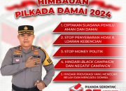 Penting ! ini Himbauan AKBP Toni Sugadri Kepada Masyarakat Majene Jepang Pelaksanaan Pilkada