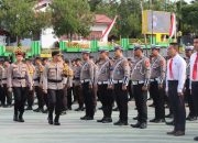 Kapolres Soppeng Pimpin Apel Gelar Pasukan Ops Mantap Praja
