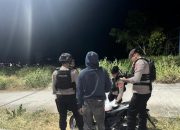 Satuan Samapta Polres Majene Laksanakan Patroli Malam untuk Antisipasi Aksi Kejahatan