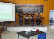 Kapolsek Tapango Pemateri Penyuluhan Hukum TMMD Ke-121 Kodim 1402/ Polman TA.2024
