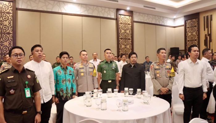 Kapolres Sidrap Serukan Pilkada Aman dan Damai dalam Deklarasi Bersama Forkopimda Sulsel